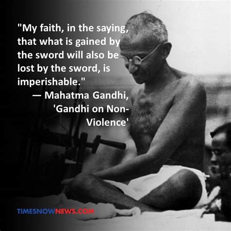 Mahatma Gandhi International Day Of Non Violence 10 Quotes Of