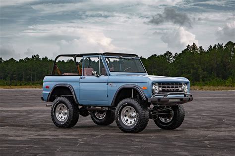 Restored 1973 Early Ford Bronco Velocity Restorations Ford Bronco