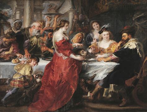 The Feast Of Herod Painting By Peter Paul Rubens Pixels
