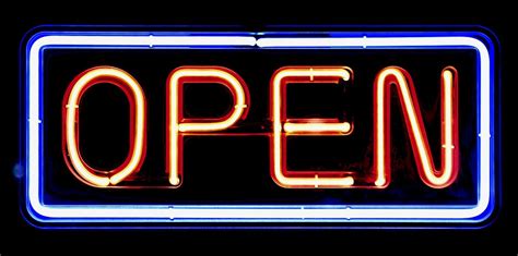 Open Neon Sign Free Photo On Pixabay