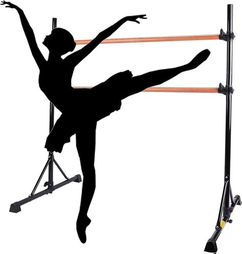 Hiram Barre Ballet Barre Height Adjustable Ballet Bar Freestanding