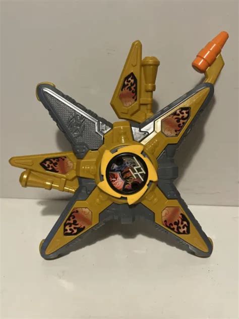 Power Rangers Ninja Steel Deluxe Gold Star Battle Morpher With Star