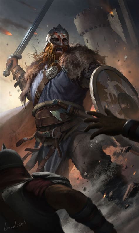Artstation Norse Soldier Li Wenda Vikingtiden Fantasy Warrior