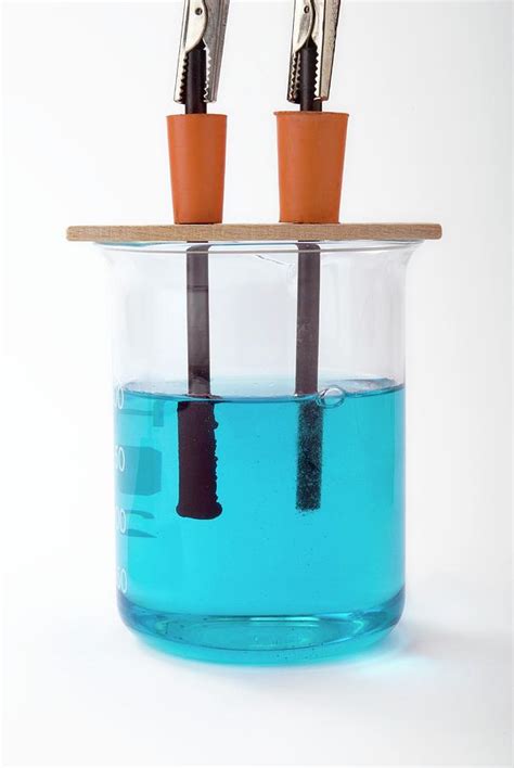 Electrolysis occurs when copper is joined to a dissimilar metal such as galvanized steel. Electrolysis Of Copper Chloride Photograph by Trevor ...