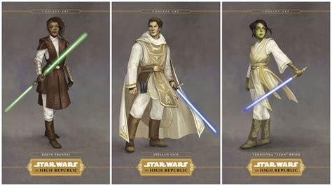 Star Wars The High Republic Reveals First Look At Characters In New