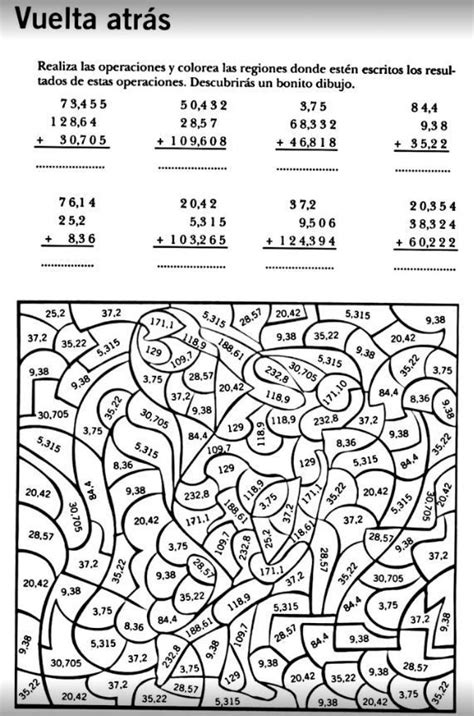 Suma Con Decimales 1 Decimal Ejercicios De Calculo Suma Y Resta