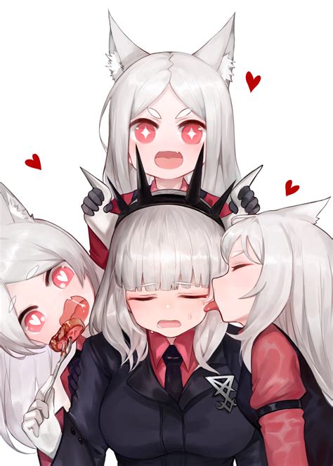 Lucifer And Adorable Cerberus By Dokomon Rhelltaker