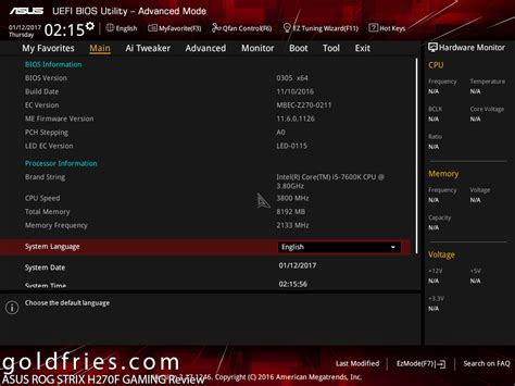 Dual m.2 and front panel usb 3.1 deliver maximum connectivity and speed. ASUS ROG STRIX H270F GAMING Review ~ goldfries