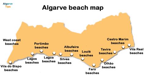 Beaches In The Algarve That You Should Visit Including A Beach Map
