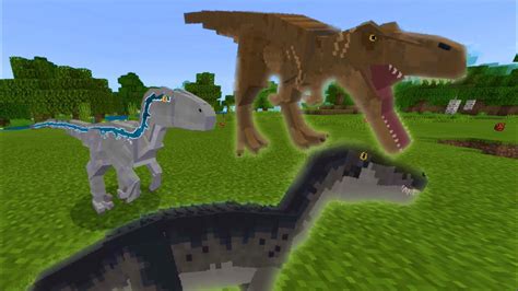 Minecraft Jurassic World Fallen Kingdom Addon Review Jwfk Addon Youtube