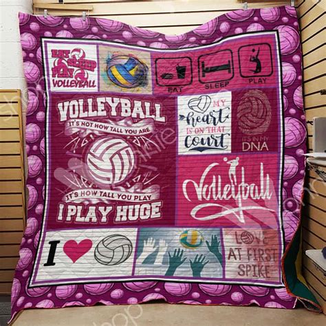 Volleyball M0602 83o35 Blanket Pick A Quilt