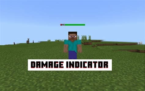 Download Damage Indicator Mod For Minecraft Pe Damage Indicator Mod Mcpe