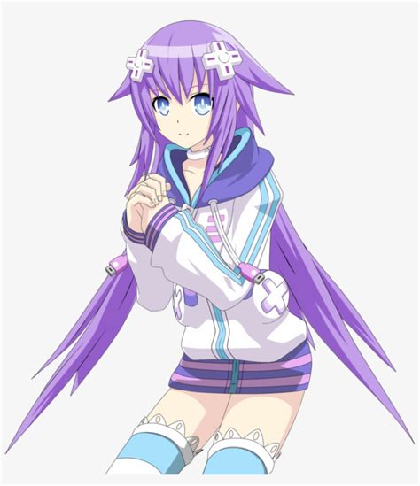 Neptune Purple Heart By Maeruron D Ef D Hyperdimension Neptunia Neptune Png Free