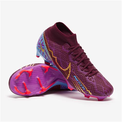 Nike Air Zoom Mercurial Superfly Ix Academy Km Fgmg Remolacha Oscura