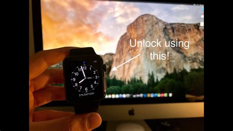 How To Unlock Your Mac Using An Apple Watch Youtube