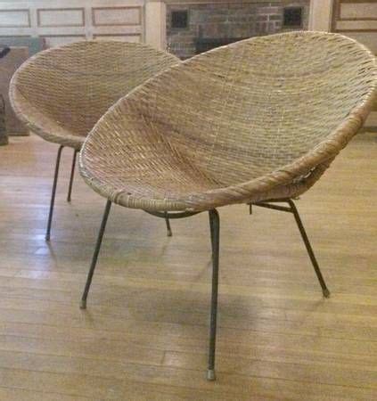 54 results for round wicker chair. 2 1960's ROUND WICKER CHAIRS - $100 | Round wicker chair ...
