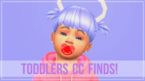 Toddlers really need new activities and here is a mod for the sims 4 that does that. THE SIMS 4 | CC Showcase/Finds | Toddler CC - YouTube