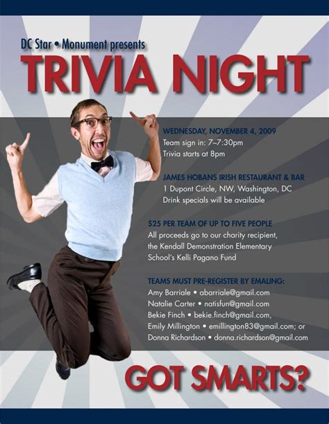 Jun 21, 2020 · with a number of art enthusiasts and avid bookworms over here at trivia quiz night hq, we have delighted in putting together 100 of the best art and literature quiz questions and answers. Trivia Events are for Nerds (And Other Misconceptions ...