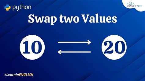 Swap Two Values With And Without Using Temporary Variable In Python