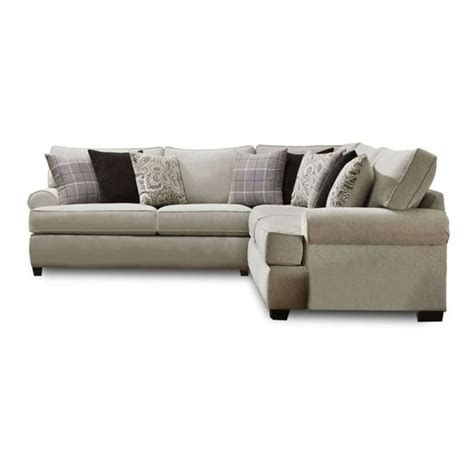 Shop Idaho Athens Graphite And Griffin Menswear L Shape Sectional On