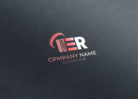 Flat Logo Design For Tech Company Free Template - GraphicsFamily