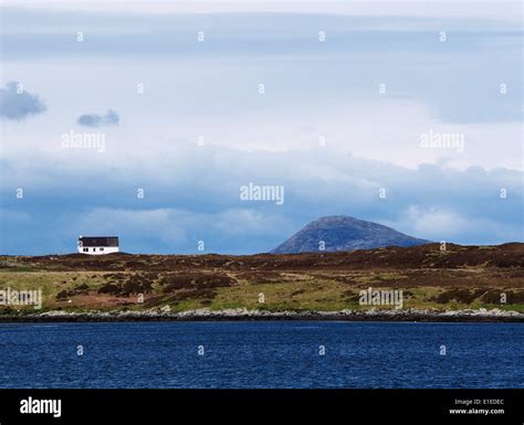 Loch And House Benbecula Outer Hebrides Scotland Stock Photo Alamy
