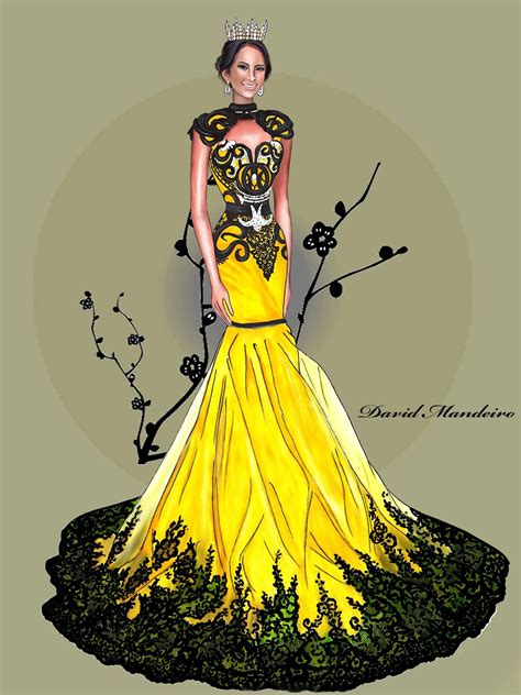 janela joy cuaton in celso collado dahil drawing by david mandeiro fashion drawing dresses