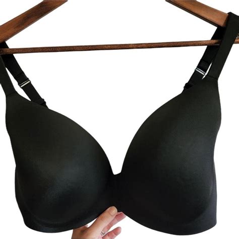 Cacique Lane Bryant Black Bra 38f Lightly Depop