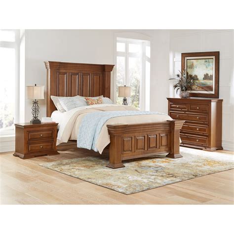 Aspenhome oxford 4 piece cal king panel bedroom set with storage bed in black with 1 drawer nightstand. Rent to Own Bedroom Groups | Aaron's