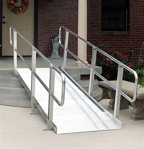 Pvi Ontrac Wheelchair Ramps With Handrails 1220 X 915mm Ned