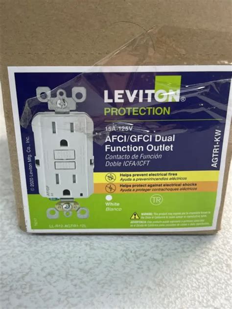 Leviton 15 Amp 125 Volt Duplex Self Test Smartlockpro Tamper Resistant
