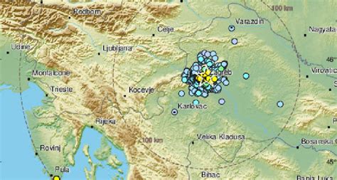 Novi Potresi Zagrebu Jači Je Bio Magnitude 32 Posušje Net