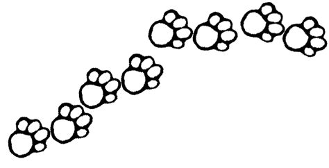 Free Dog Paw Print Outline Download Free Dog Paw Print Outline Png