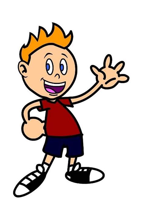 Cartoon Pictures Of A Boy