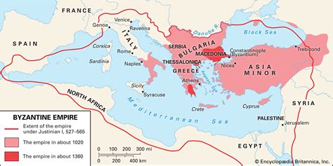 The Rise And Fall Of The Byzantine Empire Nowhere