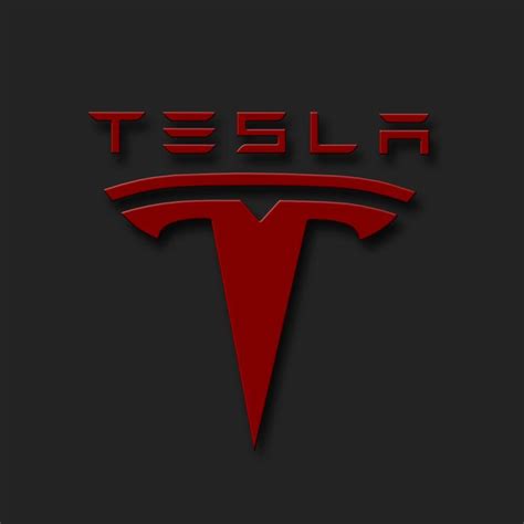 Tesla Logo Black Wallpapers Top Free Tesla Logo Black Backgrounds