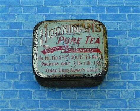 Hornimans Tea Sample Tin Tea Tins Tea Samples Pot Holders Antiques