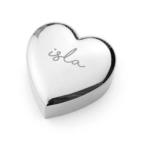 Personalised Heart Trinket Box By Jungley Notonthehighstreet Com