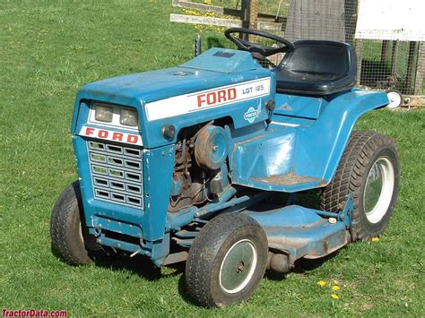 Ford Lgt 125 Tractor Photos Information