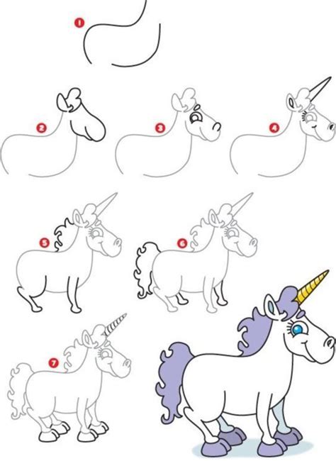 Maybe you would like to learn more about one of these? Drawing babysitting unicorns - step-by-step for beginners - 🦄 CuteUnicorn.Club