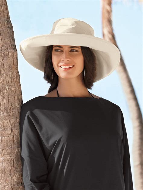Ultra Wide Rolled Brim Hat Long Brim Hat Sun Hats For Women Summer