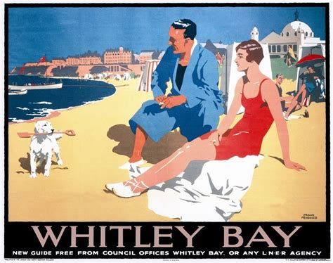 Whitley Bay Lner Poster Flashbak