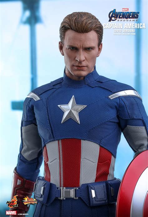New Product Hot Toys Avengers Endgame Captain America 2012 Version