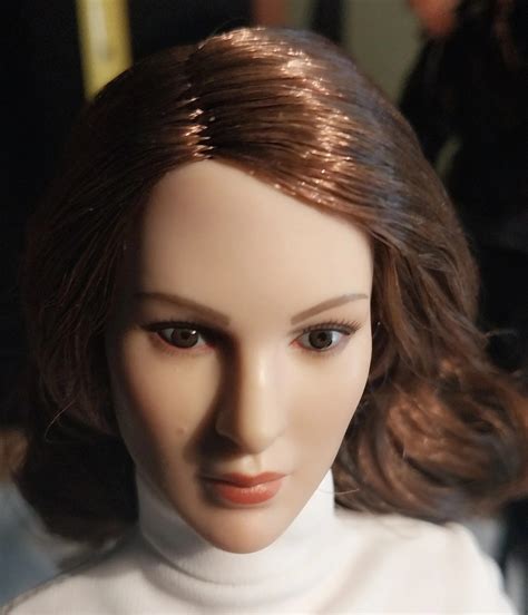 KIMI TOYS KT008 1 6 Natalie Portman Head Sculpt Suntan Skins For 12