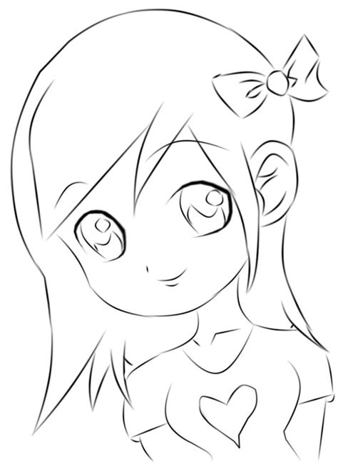 Anime Girl Chibi Displaying 19 Images For Easy To Draw Anime Girl