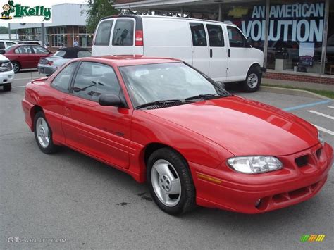 1997 Bright Red Pontiac Grand Am Gt Coupe 10931218 Photo 15