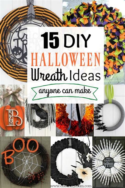 Diy Halloween Wreath Ideas 15 Creative Halloween Wreath Ideas