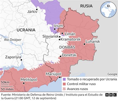 Los Mapas Que Muestran El Territorio Recuperado Por Ucrania Tras Su