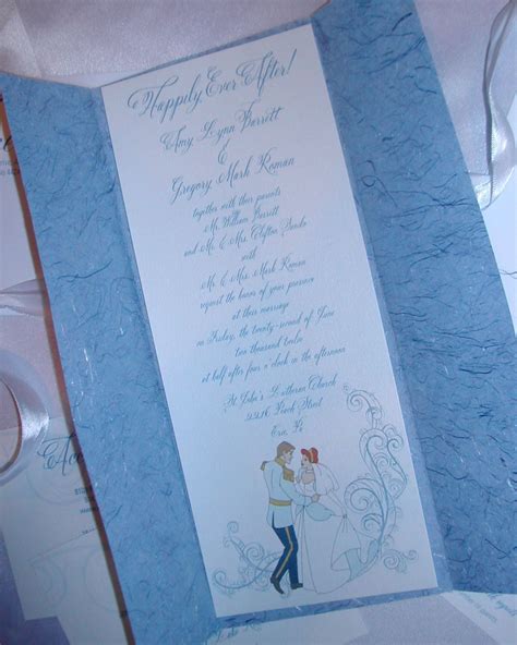 Personalize online to match your wedding colors and style. Cinderella themed Wedding Invite | Cinderella wedding ...