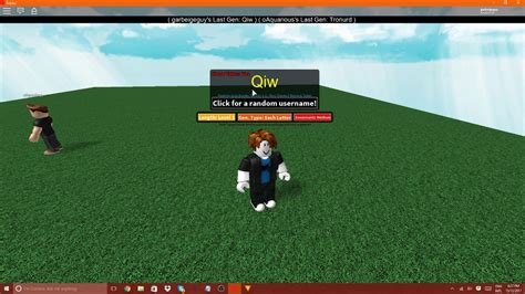 Roblox is a massively multiplayer online and game creation system platform that allows users to design their own games and play a wide variety of. Cool Roblox Usernames Generator Boys Haircuts - Meganplays ...